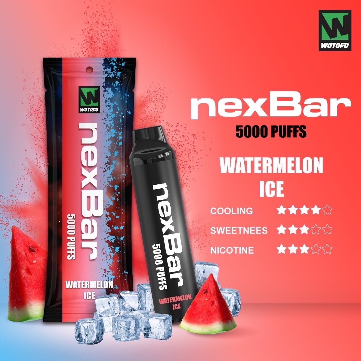 WOTOFO NEXBAR 5000 PUFFS